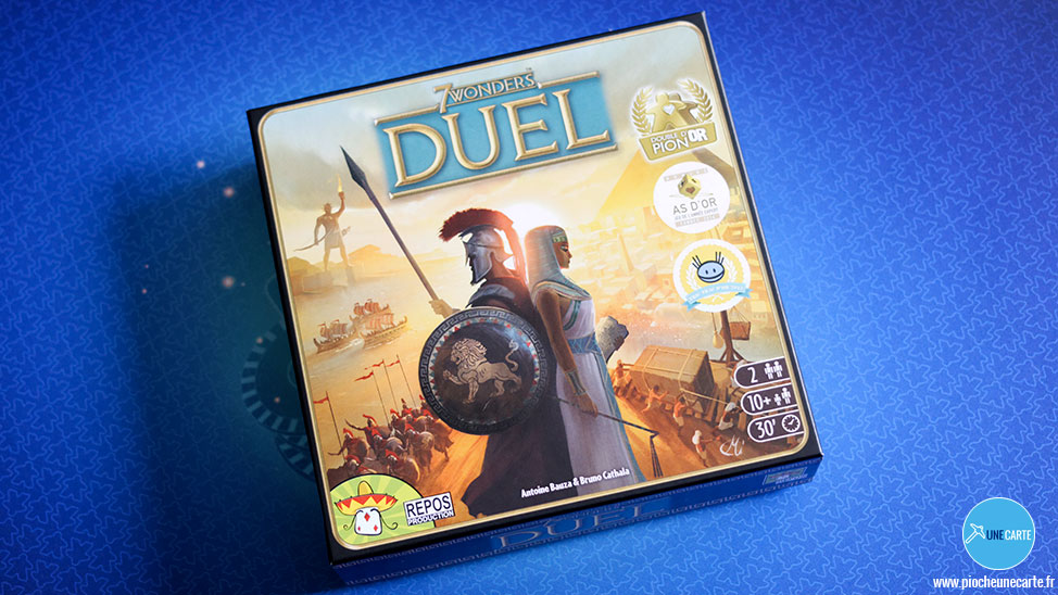 7 Wonders Duel – Test du jeu de stratégie de Repos Production