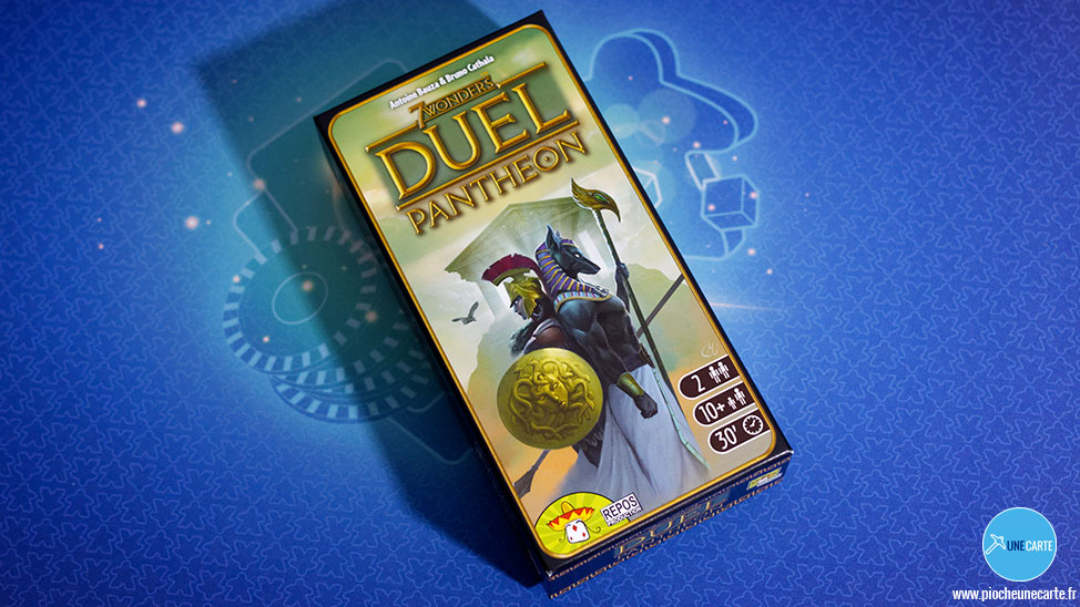 Test de 7 Wonders Duel Pantheon