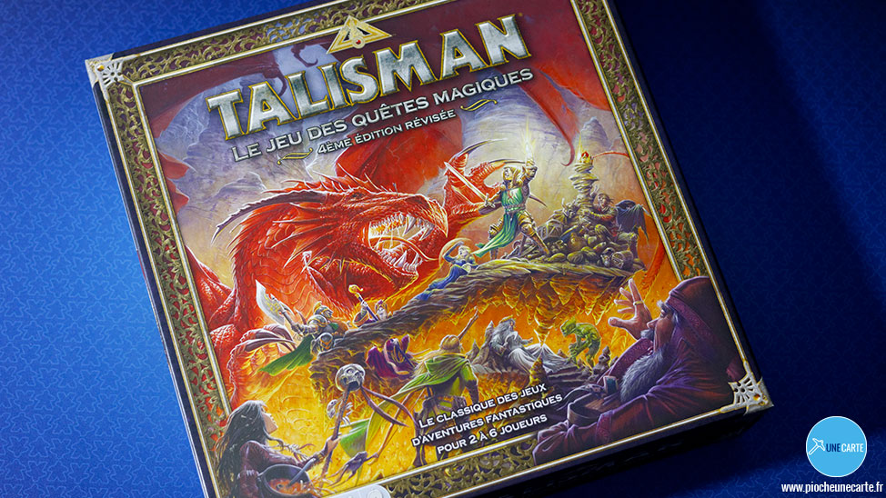 Talisman 4ème édition révisée – Test du jeu culte des années 80