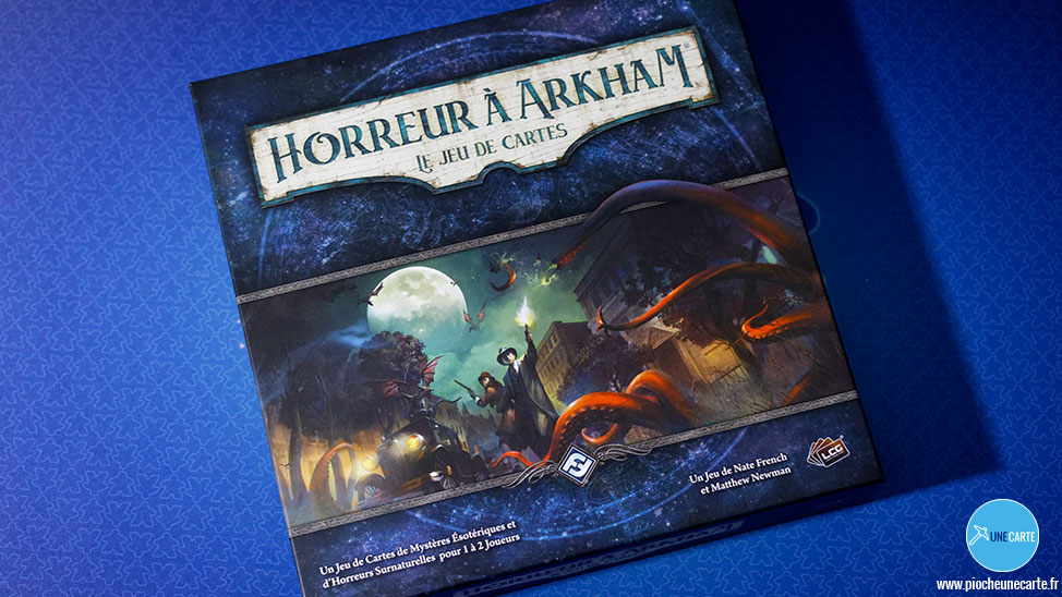 Horreur à Arkham JCE – Test du jeu de cartes évolutif chez FFG