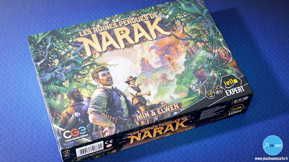 Les ruines perdues de Narak – Test du jeu d’aventure chez Iello
