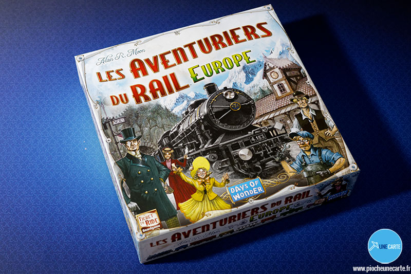 Les Aventuriers du Rail : Europe - Jedisjeux - et les autres jours aussi