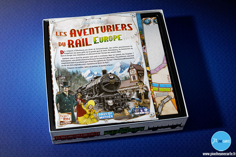 Les Aventuriers du Rail Europe - Test du jeu de petits trains