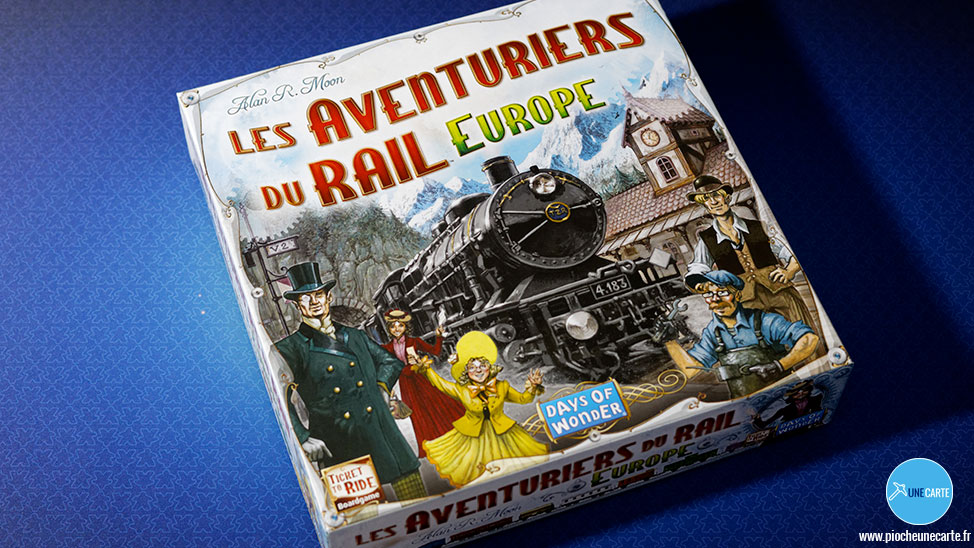 Les Aventuriers du Rail Europe – Test du jeu de petits trains