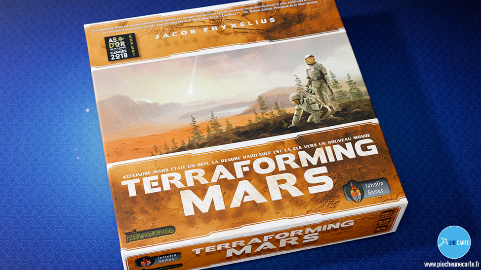 Terraforming Mars – Test du jeu de Jacob Fryxelius chez Intrafin